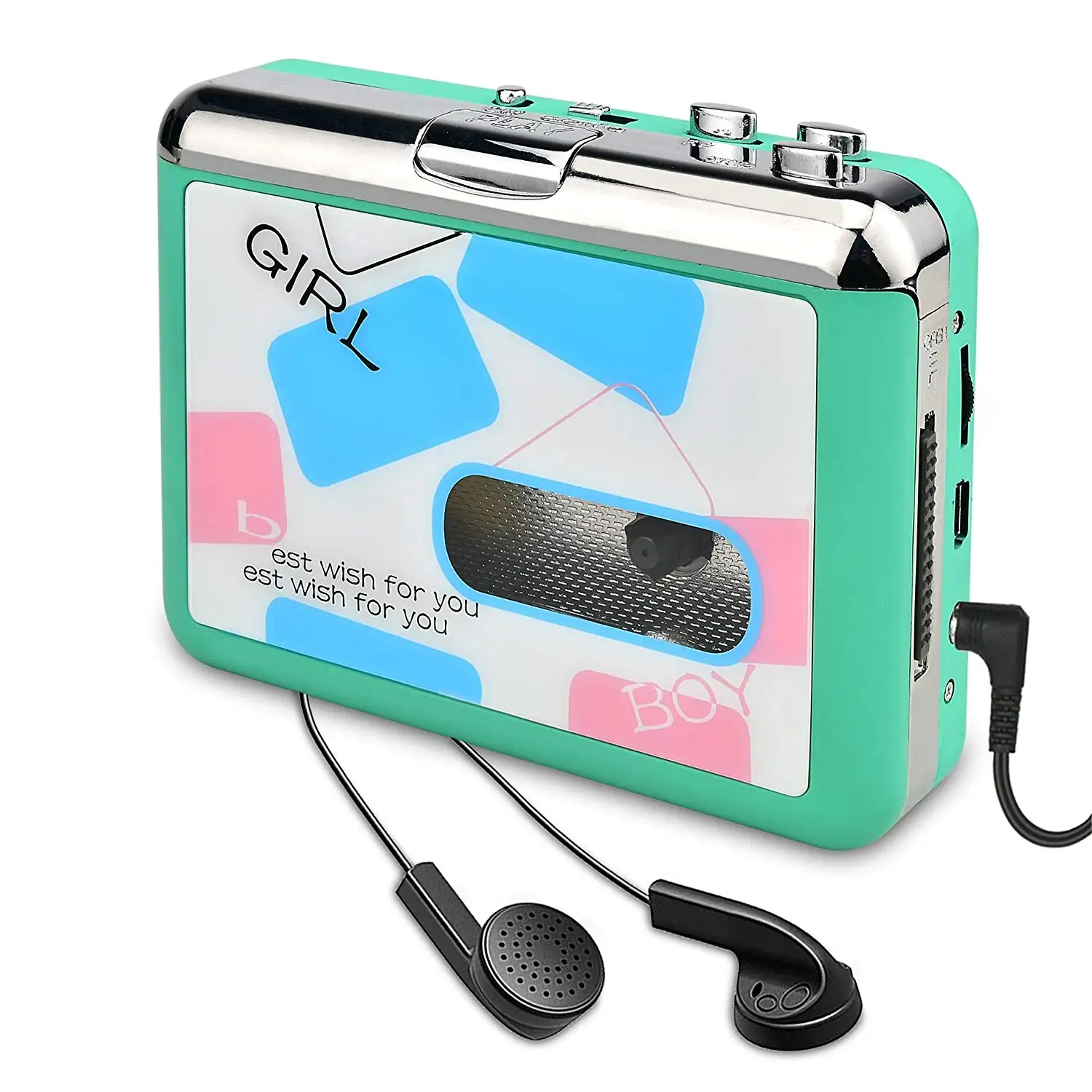 Get Quotations · DIGITNOW Cassette Player-Cassette Tape To MP3 CD Converter Via USB,Portable Cassette Tape