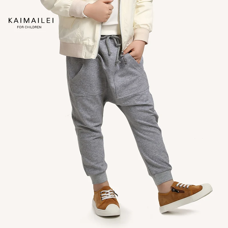 2016 child spring harem pants male child casual long trousers 3 14 years old boy spring