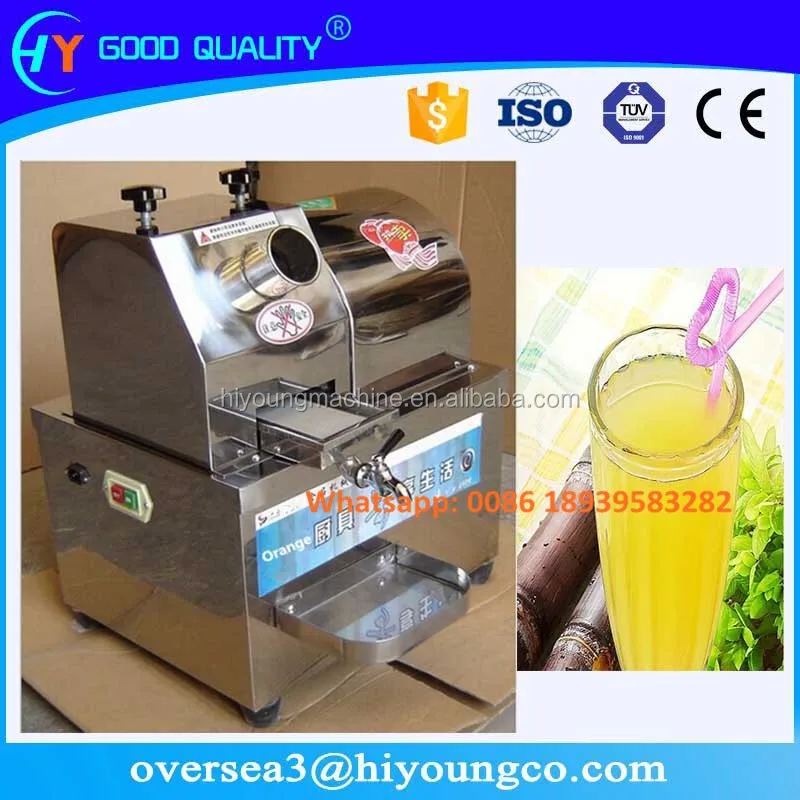 Commercial Large Capacity Sugarcane Juicer/sugarcane Juice Machine