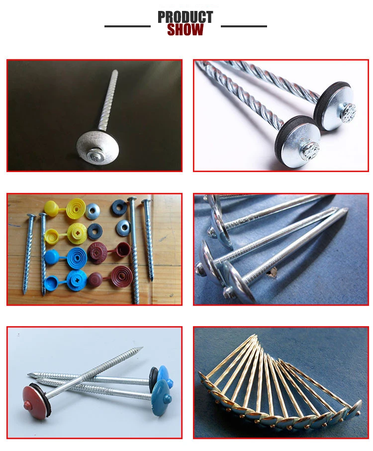 Steel Roofing Nails With Neoprene Washer Different Sizes Buy Roofing
