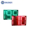 Waterproof 3 digit 600*400mm LED traffic light countdown timer