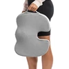 Luxury Coccyx Orthopedic Memory Foam Seat Cushion with Carry Handle, Extra Comfort Memory Foam Massage Seat Cushion Carry Bag