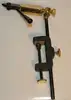 Fly Tying Vise - Rotating Brass for strong Grip on Fly Tying Hook Holder