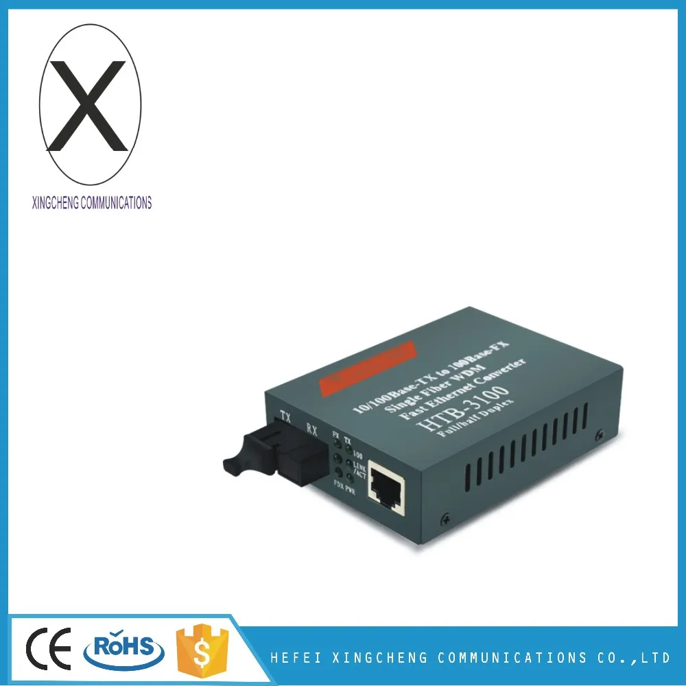 E1 Fiber Media Converter Optical Fiber Modem Singlemode Single Fiber ...