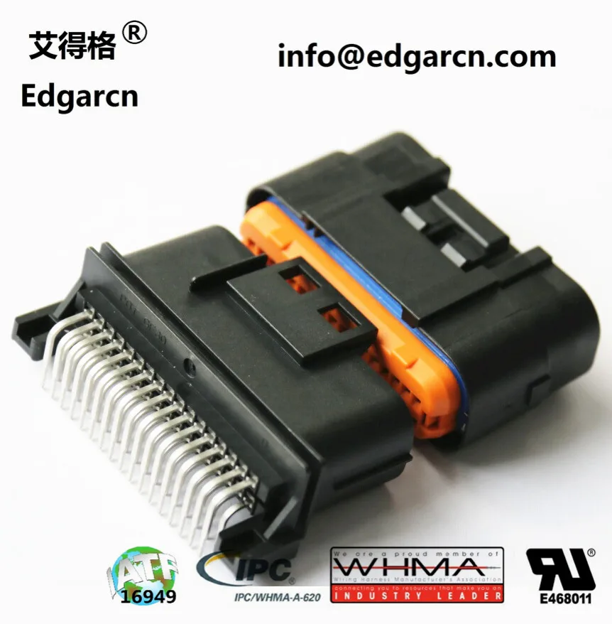 32 Pin Ecu Waterproof Connector For Vehicle Ecm Ecu Wiring Harness