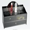 Black two-tier luxury acrylic hotel supplies for retailer