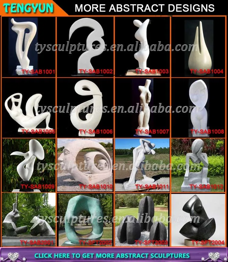 Fine Geometric Abstract Art Figurative Sculpture Home Decor Statue