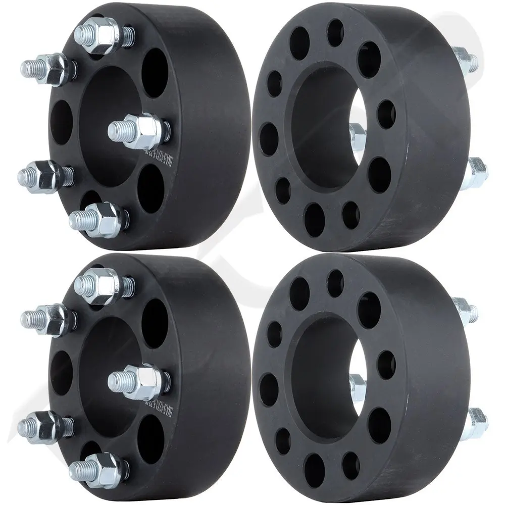 Wheel Adapter 4X 1.5 HUB Centric Wheel SPACERS ADAPTERS 6X139.7mm to 6x139.7mm OR 6X5.5 to 6x5.5 fits for Toyota Tundra FJ Cruiser 4-Runner Sequoia 2007-2015 SCITOO 1.5 inch Wheel Spacer 6 Lug