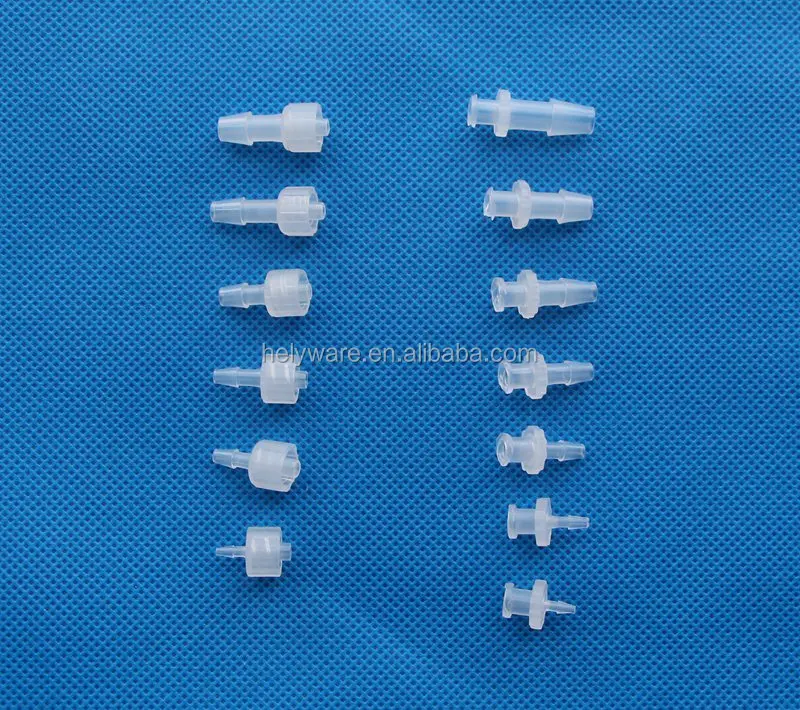 1/16 3/32 1/8 5/32 3/16 1/4 Hose Barb Connector Plastic Male Female