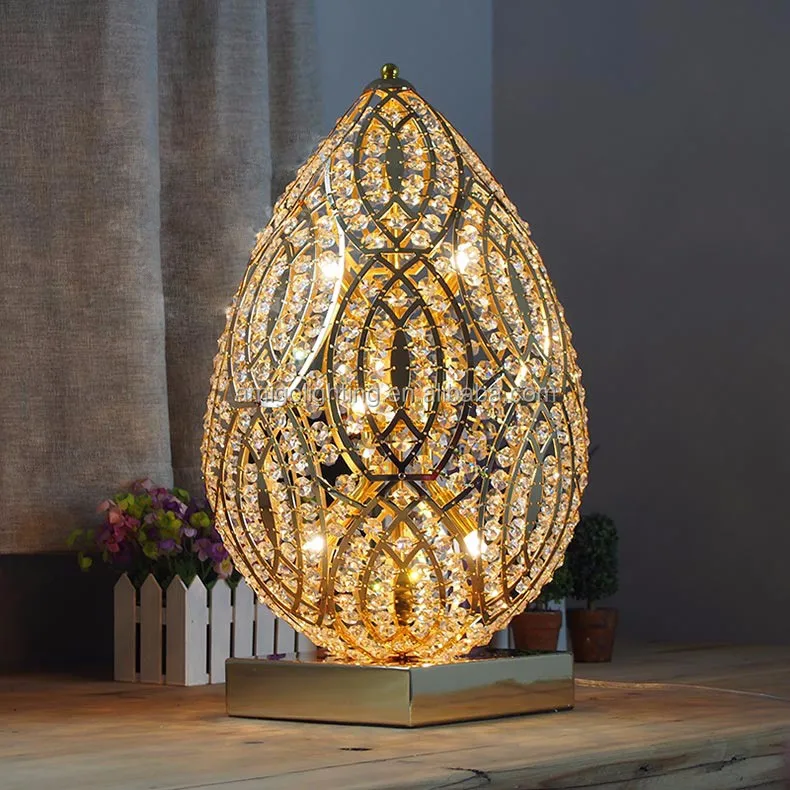 Egg Shaped Modern Crystal Table Lamp Vgt01l/ S Size Buy Modern Table