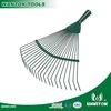 22 Strong Tines New Type R119 Leaf Rake Head,18" wide steel wire rake made from carton steel