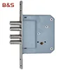 Hot sale standard security fire proof lock body with 4 round deadbolt