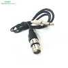 3 Pin XLR Female to 6.35mm 1/4 Inch Nickel Plated TRS Stereo Jack Male M/F Balanced MIC Microphone Audio Interconnect Cable