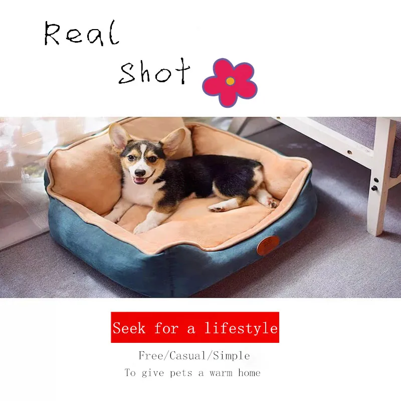 Wholesale High Quality Pet Bed Dog Bed/soft Suede Vet Bed/warm Dog