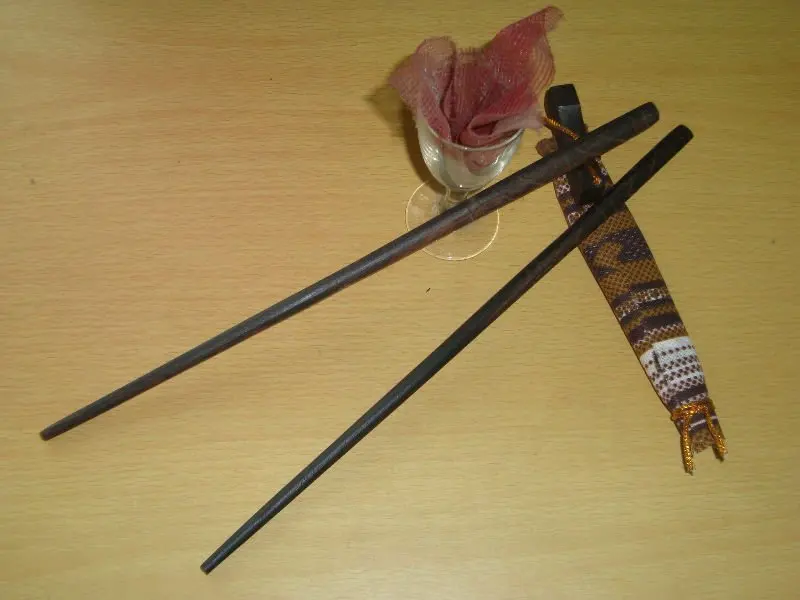 exotic wood chopsticks