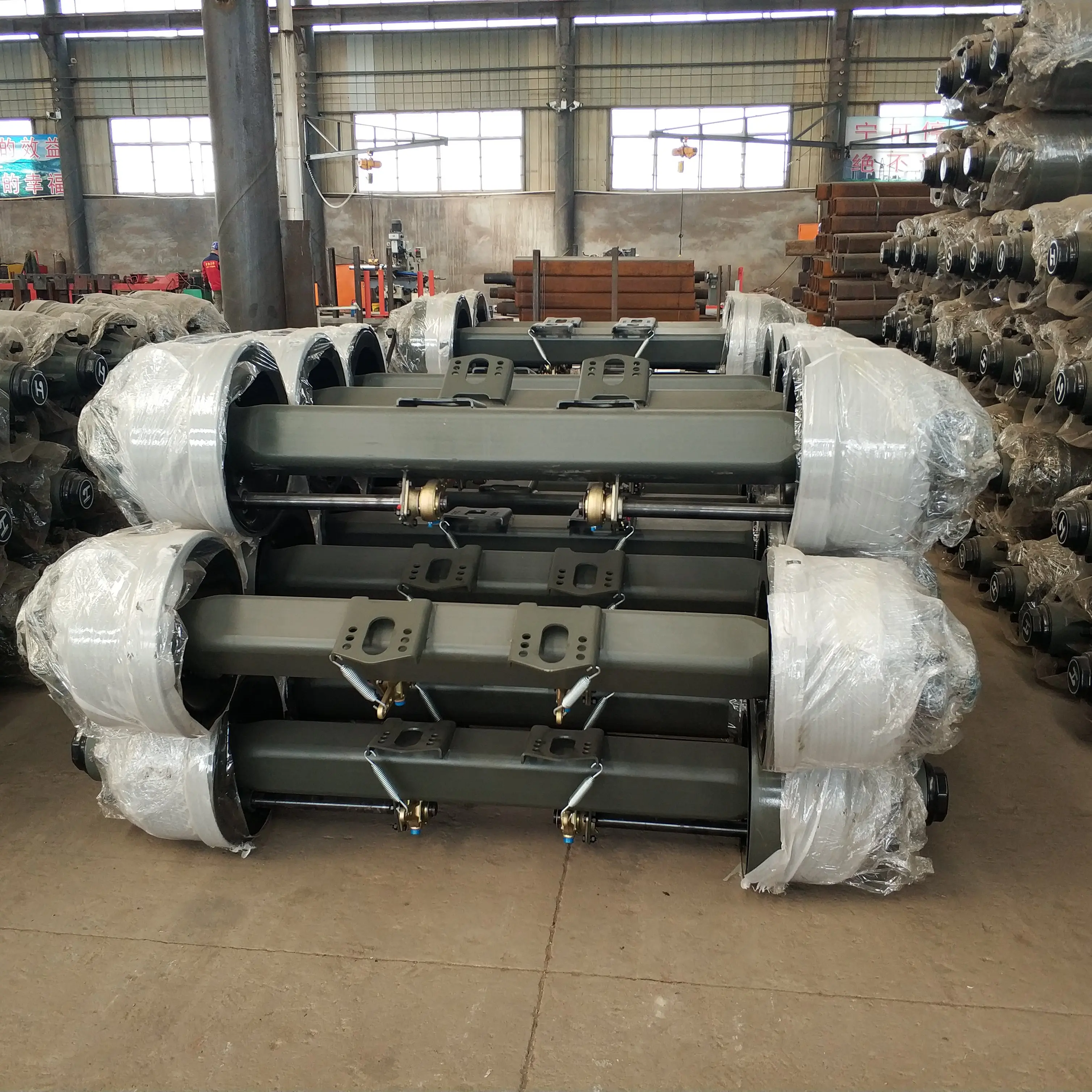 buy 农用拖车标准尺寸重型车轴,罗克韦尔国际车轴,轴 product on