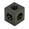 CNC Milling Parts High Precision Three Way Cube Aluminum Corner Connector