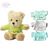 Custom Size Logo Colourful Soft Kids Stuffed Animal Soft Toy Baby Graduation Promotion Toy Mini Plush Teddy Bear Cloth Wholesale