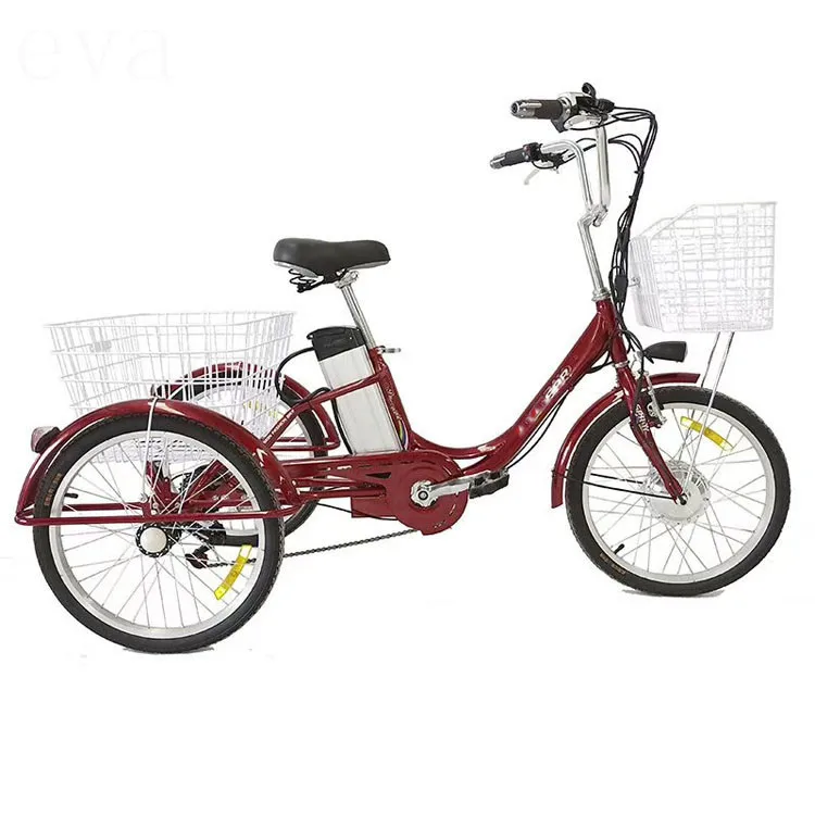 Adult Electric 3 Wheel Cargo Tricycle/pass Ce Adult Electric 3 Wheel ...