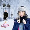 Online Best Quality Mic Gorros Rusos Ushanka speakers Face Mask Ski Blue tooth headphone music Winter Hat