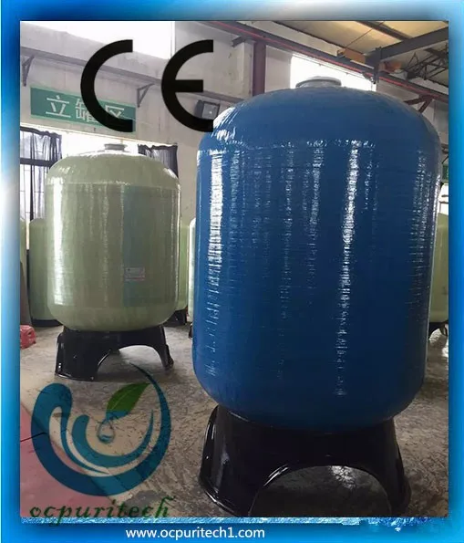 Various size water filtration frp tank