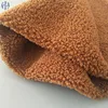 High Quality Wholesale 100% Polyester Sherpa Fleece Teddy Bear Fur Fabric For Garment Or Blanket