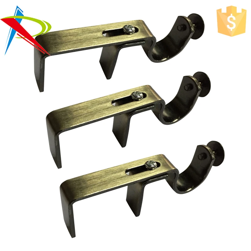 Swivel Double Drapery Curtain Ord/pole Brackets Sell Online Buy