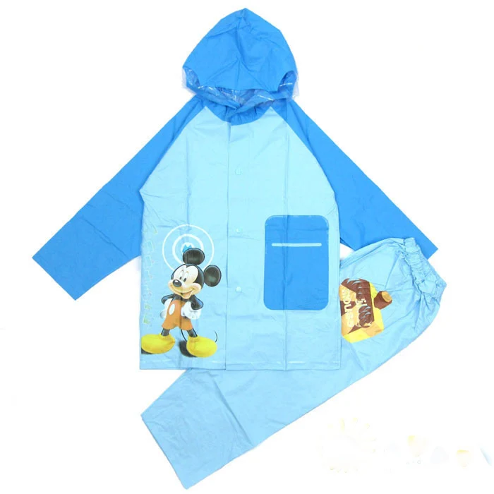 
kids lovely raincoat rainsuit with pants 