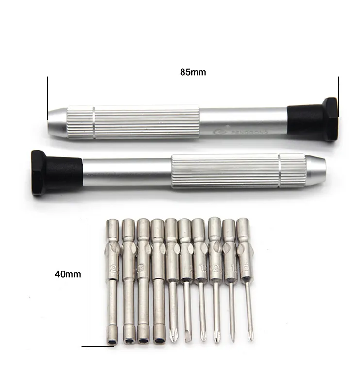 12 in 1 multi-function pocket precision screwdriver set for watch eyeglass repair kit