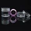 hot sale 3g 5g 7g 10g 15g 20g 25g 30g 35g 40g PS clear plastic cosmetic jar for eye cream