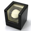 High Gloss Black Wooden Finish Winding Luxury Wooden Watch Box