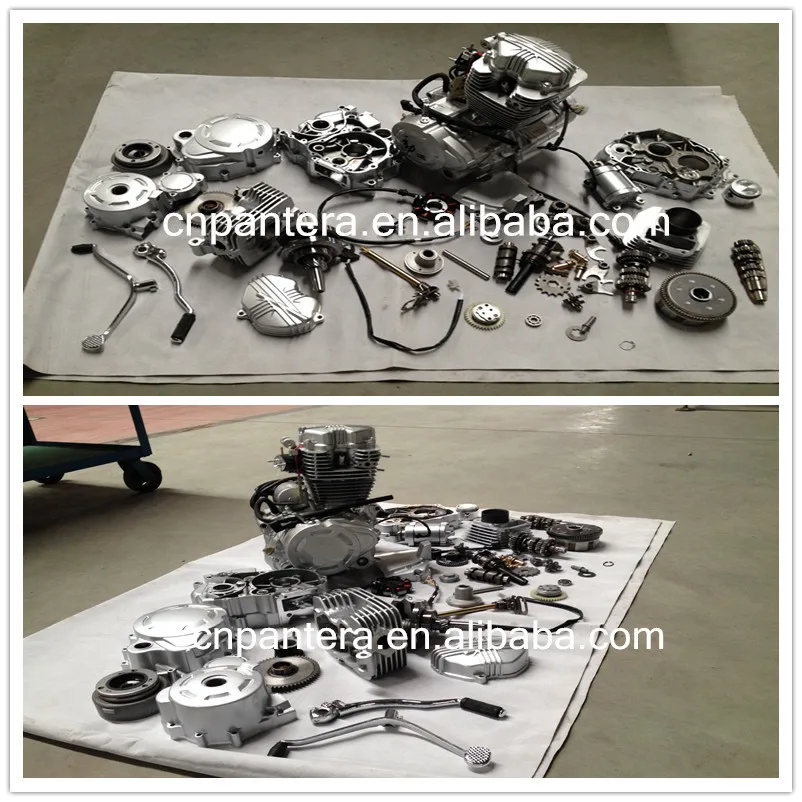 150cc CG150 Motorcycle Engine Parts With 62mm Cylinder Block Piston.jpg