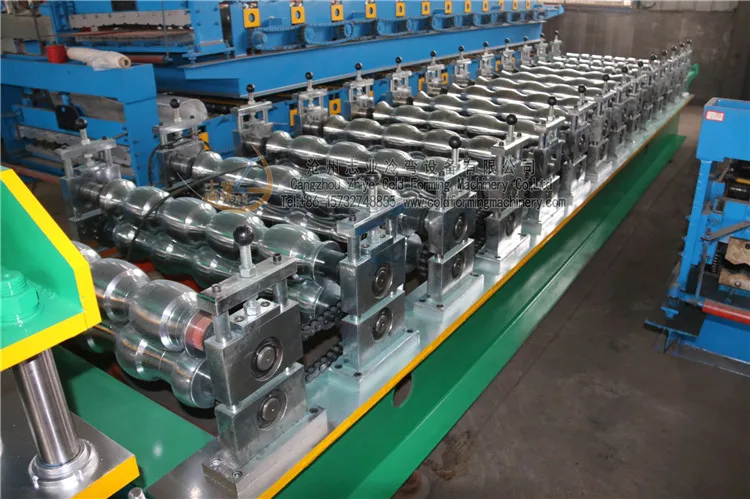 Automatic Glazed Roof Tile Roll Forming Machinery
