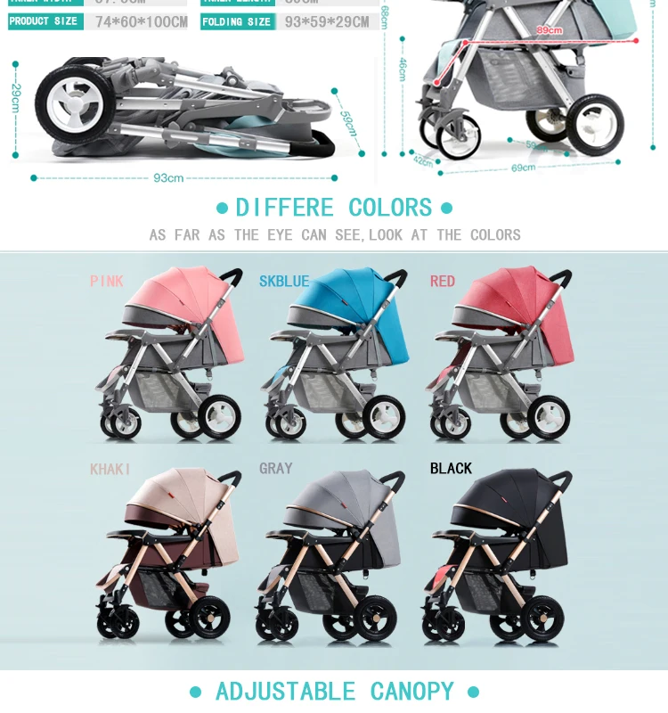 2022 Eva Wheels Baby Pram Linked Brake System Big Baby Stroller 258 Buy Eva Wheels Baby Pram