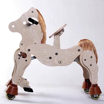 motorized riding horse toy