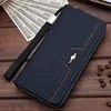 Designer Men Wallets Famous Brand kangaroo Men Long Wallet Clutch Male Wrist Strap Wallet Big Capacity Phone Bag Card Holder
