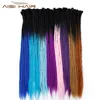 Aisi Hair 24 inch Handmade Dreadlocks Hair Extensions Synthetic Crochet Braid Hair For Women Hip-Hop