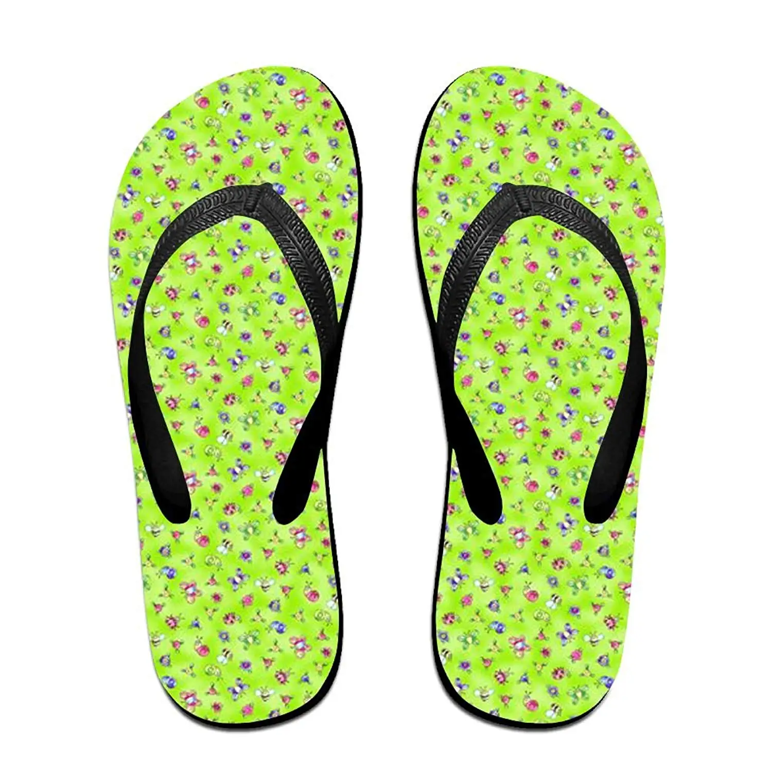 Tailing Flip Flops Diamond Stars Unisex Trendy Print Slippers Beach Sandal 