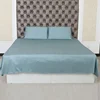 Bamboo cotton flat bed sheet set stocklot