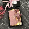 Cocostyles superior pretty surprise gift with rabbit toy wallet for charm ladies delicate girls birthday christmas present set