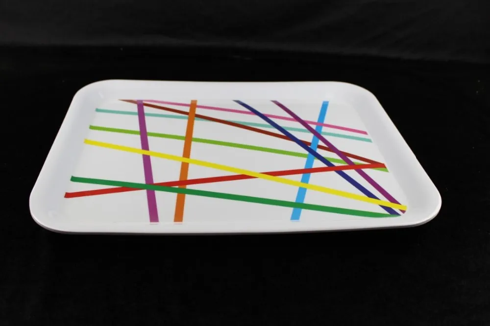 17inch 100%melamine meal tray