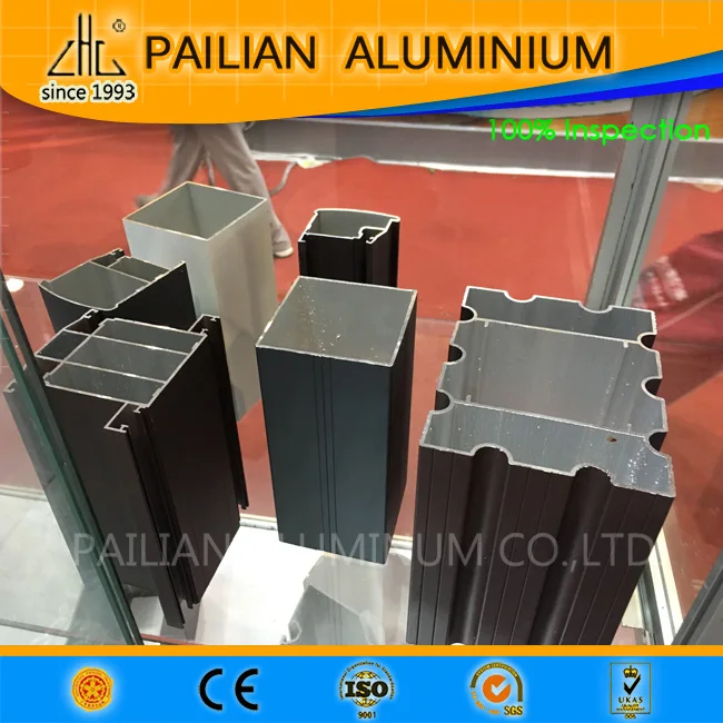 Perfil angular hueco de aluminio 1000