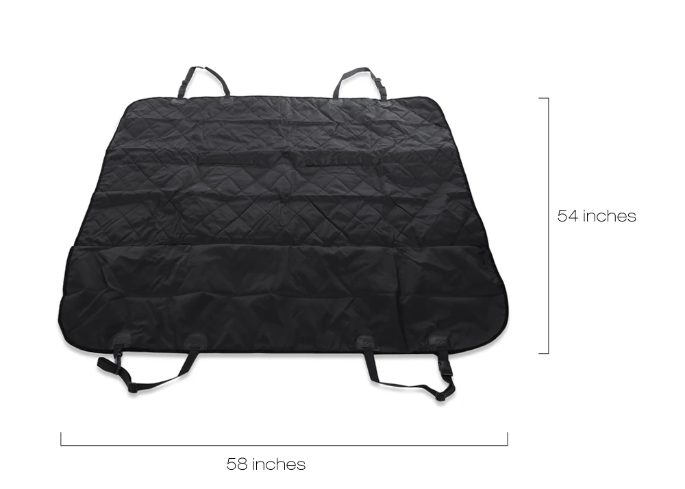 Cushion Rear Bench Back Cover Mat Waterproof Anti Slip Foldable