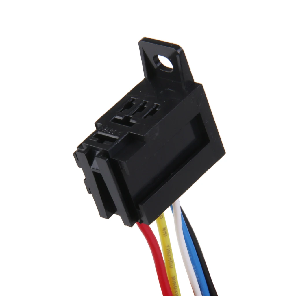 Car 12v 12 Volt Dc 20a 30a Amp Relay Harness Socket 5pin 5