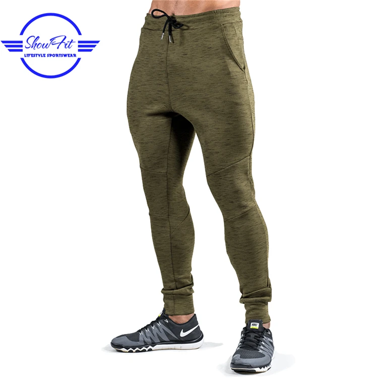 slim fit fleece joggers