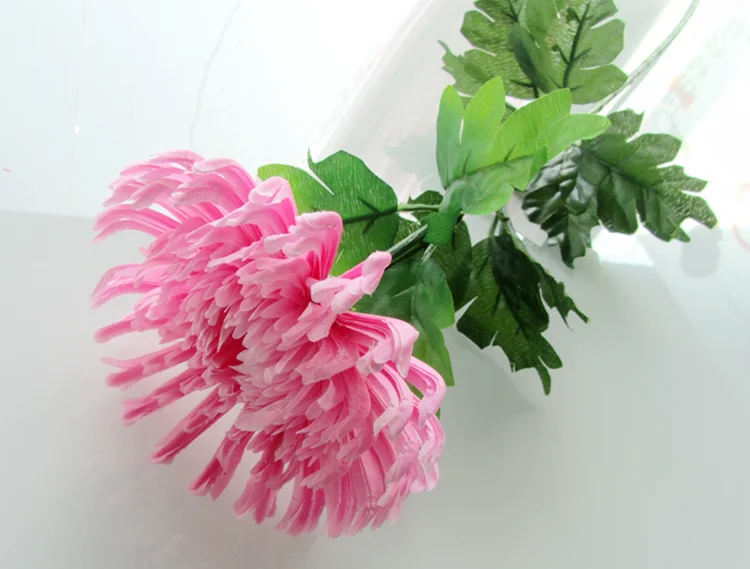 7 Heads Artificial Fake Flowers Bouquet Black Roses Artificial Fake