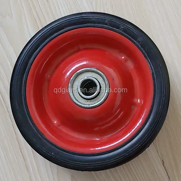 5"x1.5" overpriced small solid rubber wheel