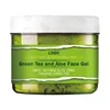 High quality pure organic private label aloe vera gel with green tea aloe vera