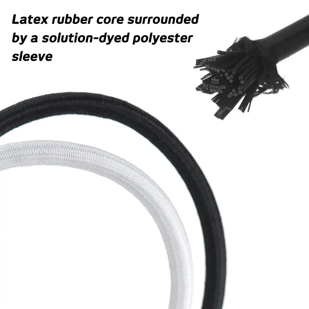 Elastic Bungee Polyester Shock Cord Crafting Stretch String In Stock