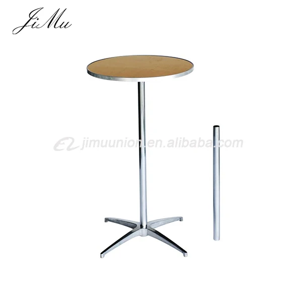 Wholesale Cocktail Tables Outdoor Wood Bar Wedding Event High Top